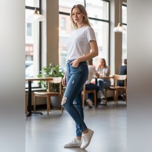 Altar'd State Distressed Skinny Jeans Size 25